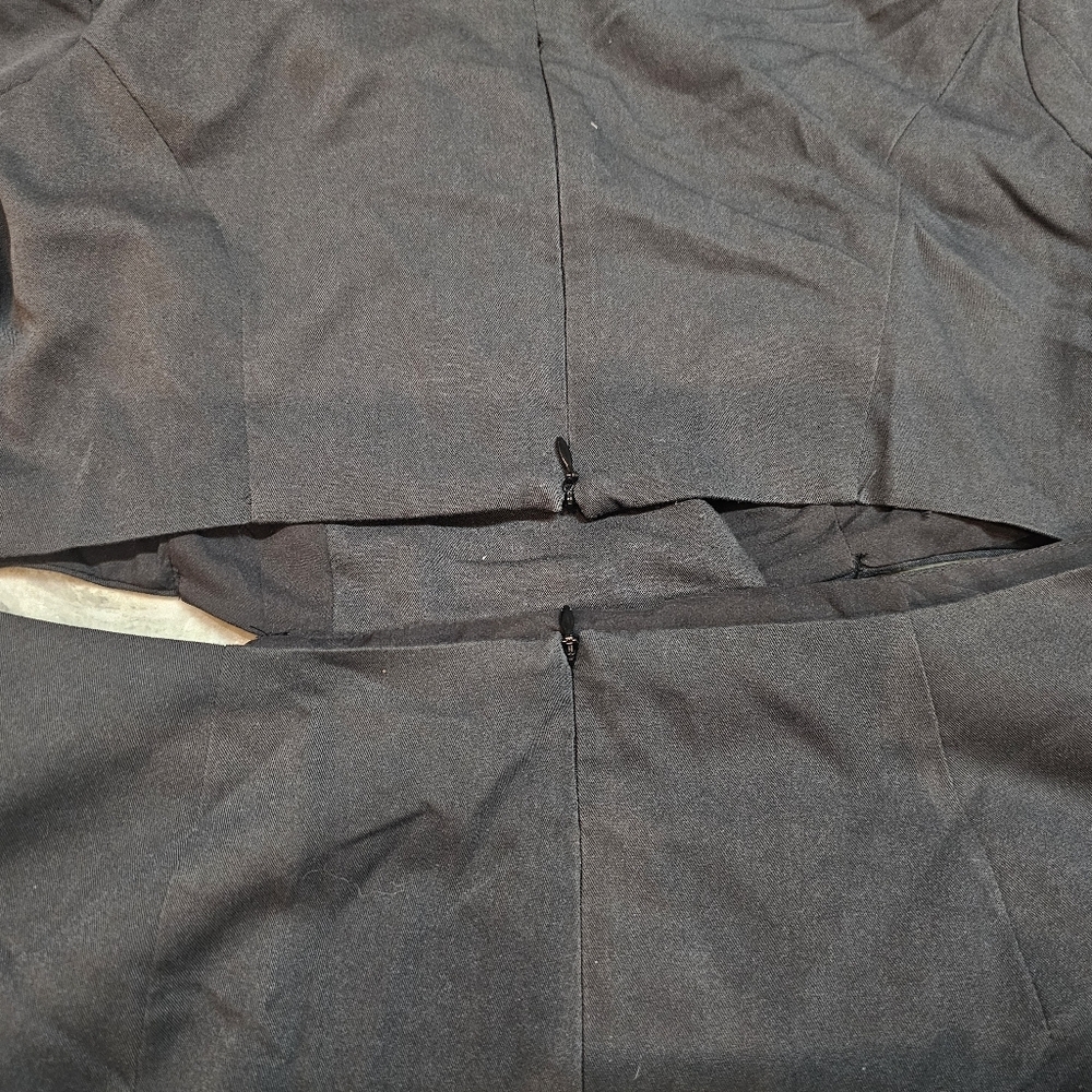 Runaway the Label XL Black Cut Out Blazer Mini Dress Long Sleeve AU 14 US 10 - Picture 12 of 16